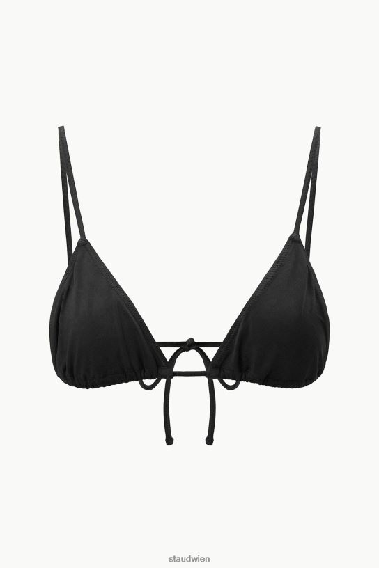 Frauen Alexis Triangel-Oberteil Schwarz 466Z663 STAUD Kleidung