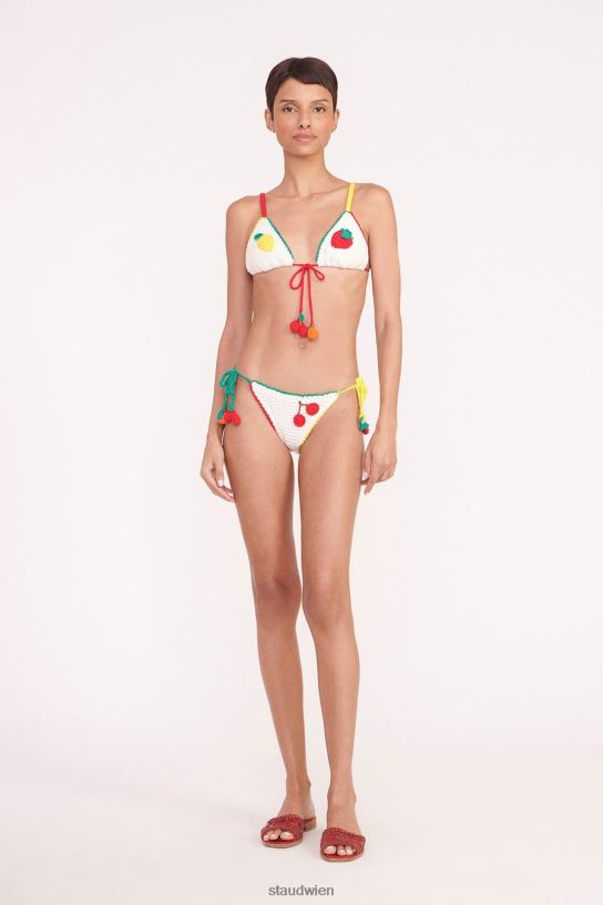 Frauen Gehäkelte Bikinihose gehäkelte Früchte 466Z588 STAUD Kleidung