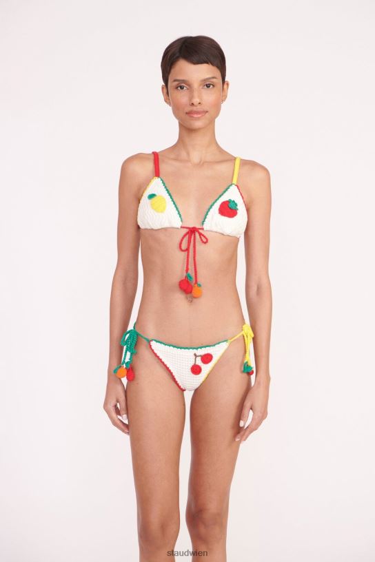 Frauen Gehäkelte Bikinihose gehäkelte Früchte 466Z588 STAUD Kleidung