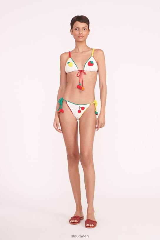 Frauen Gehäkeltes Bikinioberteil gehäkelte Früchte 466Z589 STAUD Kleidung