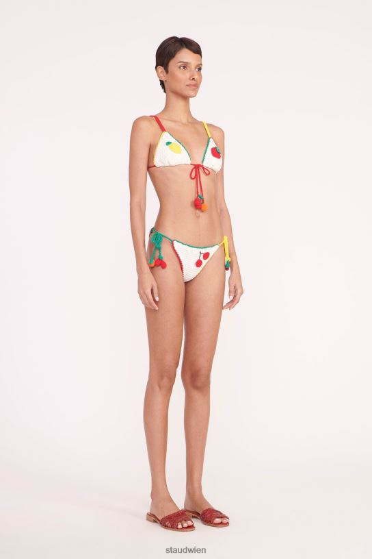Frauen Gehäkeltes Bikinioberteil gehäkelte Früchte 466Z589 STAUD Kleidung