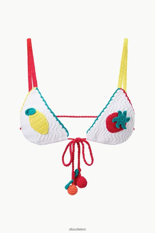 Frauen Gehäkeltes Bikinioberteil gehäkelte Früchte 466Z589 STAUD Kleidung