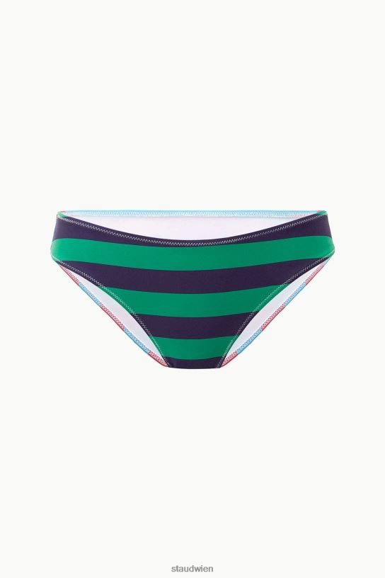 Frauen Gemma-Bikiniunterteil Cabana Stripe Multi 466Z672 STAUD Kleidung