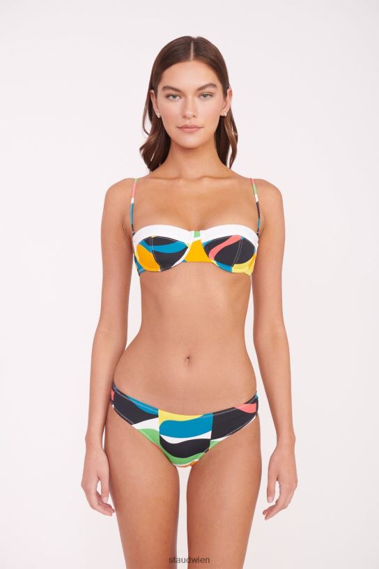 Frauen Gemma-Bikiniunterteil Marmorwelle 466Z670 STAUD Kleidung