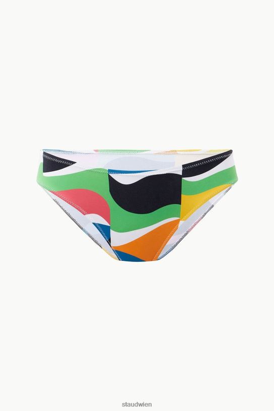 Frauen Gemma-Bikiniunterteil Marmorwelle 466Z670 STAUD Kleidung