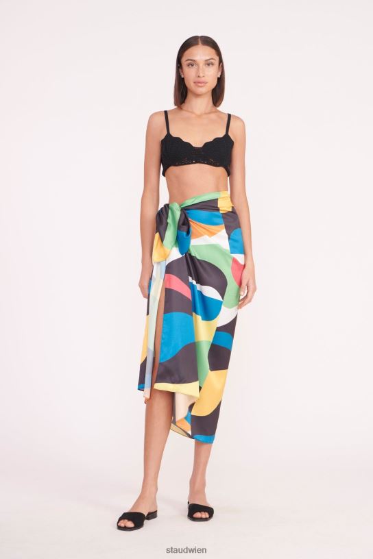 Frauen Jess Sarong Marmorwelle 466Z664 STAUD Kleidung