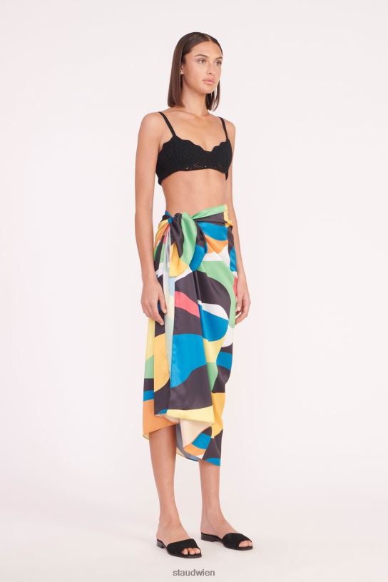 Frauen Jess Sarong Marmorwelle 466Z664 STAUD Kleidung