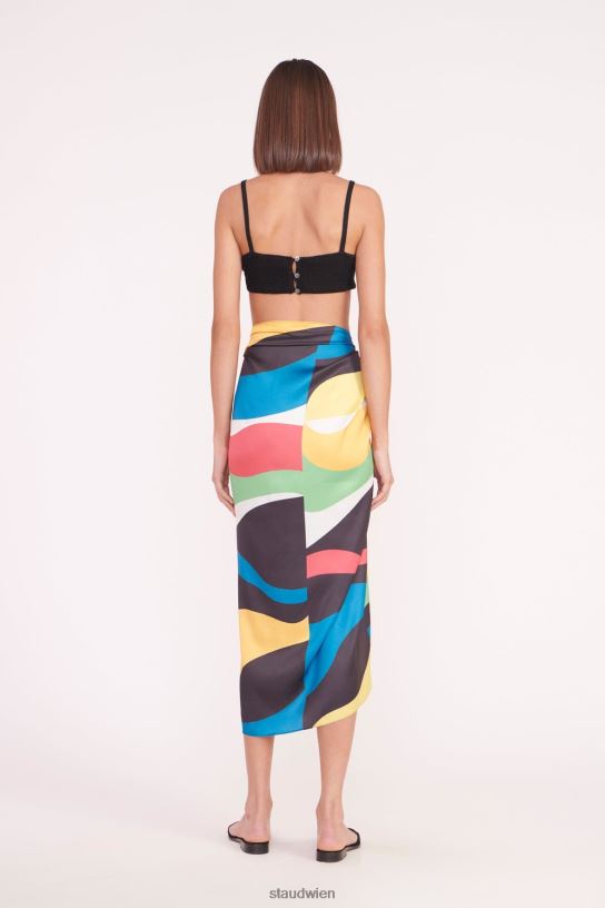 Frauen Jess Sarong Marmorwelle 466Z664 STAUD Kleidung