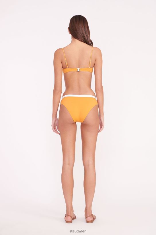 Frauen Jo Balconette-Bikinioberteil Nektarinenweiß 466Z648 STAUD Kleidung