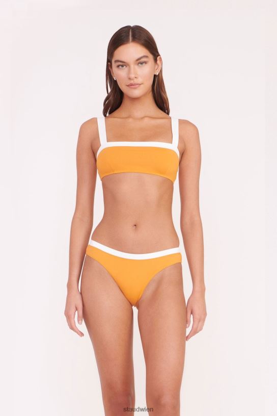Frauen Liv Bikinioberteil Nektarinenweiß 466Z644 STAUD Kleidung
