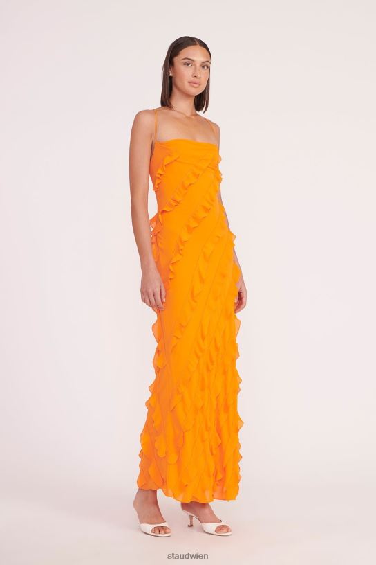 Frauen Elvire-Kleid Nektarine 466Z1048 STAUD Braut-