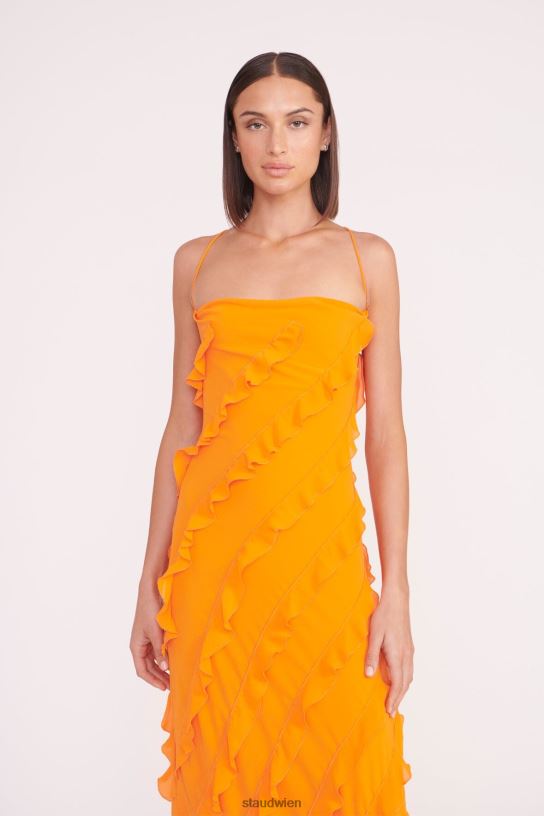 Frauen Elvire-Kleid Nektarine 466Z1048 STAUD Braut-