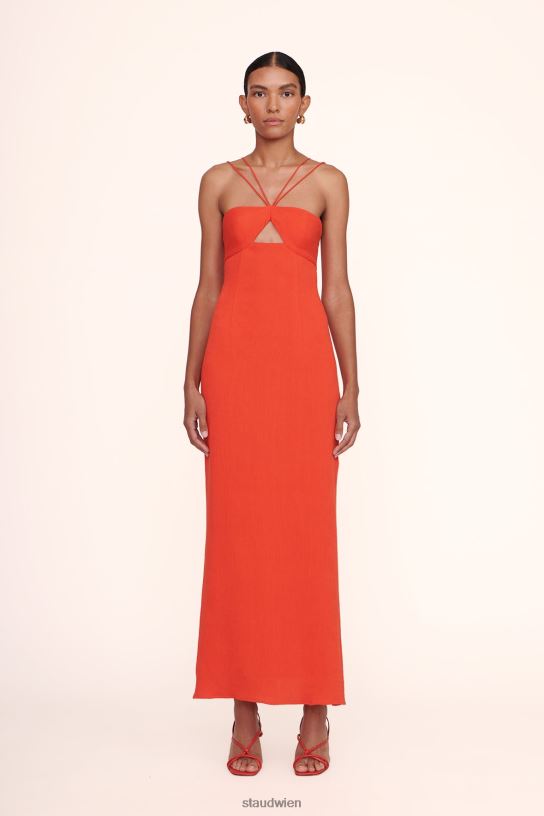 Frauen Gianna-Kleid Papaya 466Z1049 STAUD Braut-