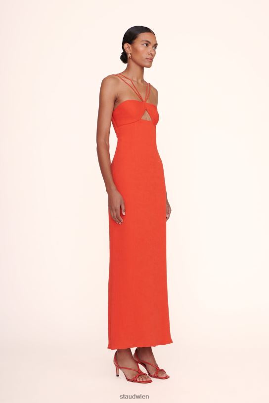 Frauen Gianna-Kleid Papaya 466Z1049 STAUD Braut-