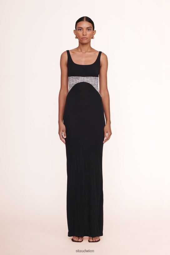 Frauen Laylani-Kleid Schwarz/Meeresnetz 466Z1051 STAUD Braut-