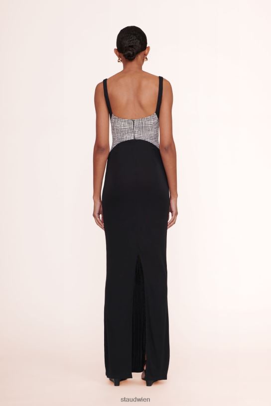 Frauen Laylani-Kleid Schwarz/Meeresnetz 466Z1051 STAUD Braut-
