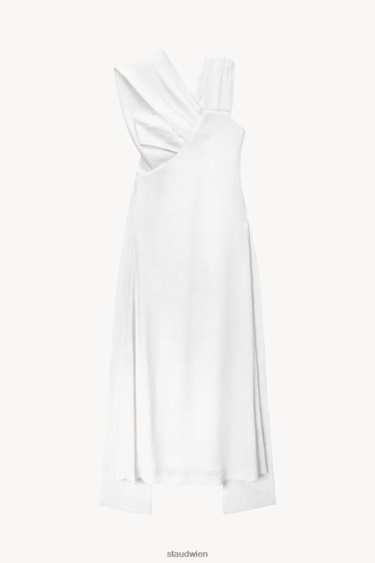 Frauen Titankleid Weiss 466Z1050 STAUD Braut-