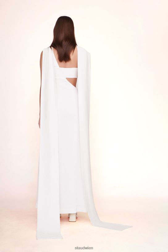 Frauen Titankleid Weiss 466Z1050 STAUD Braut-