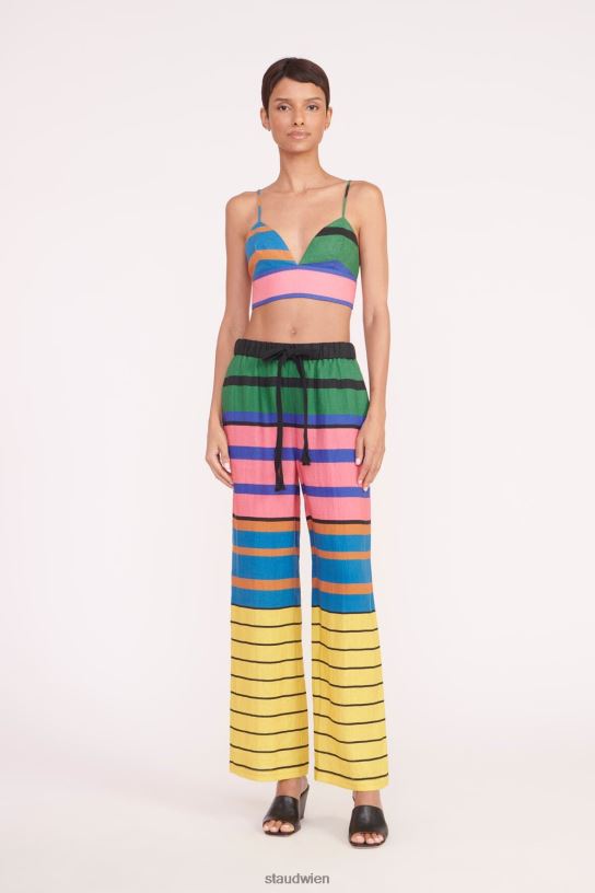Frauen Alize Hose Formentera-Streifen 466Z514 STAUD Kleidung