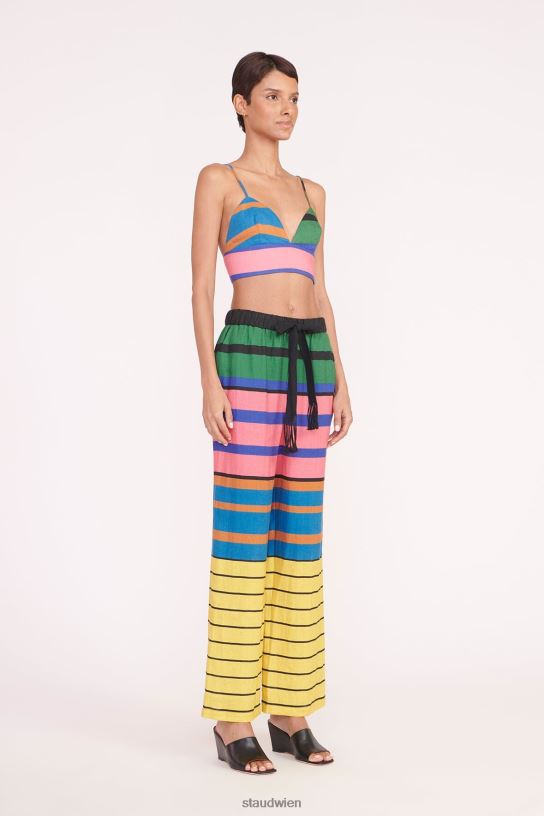 Frauen Alize Hose Formentera-Streifen 466Z514 STAUD Kleidung
