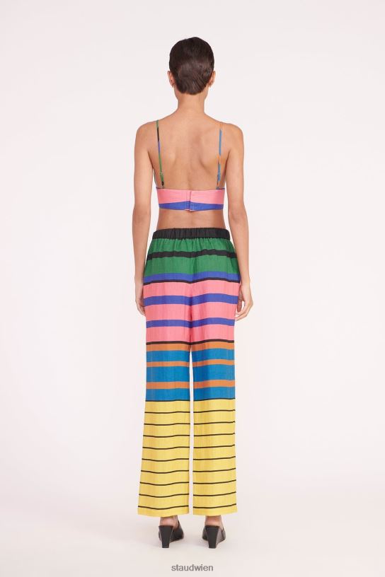 Frauen Alize Hose Formentera-Streifen 466Z514 STAUD Kleidung