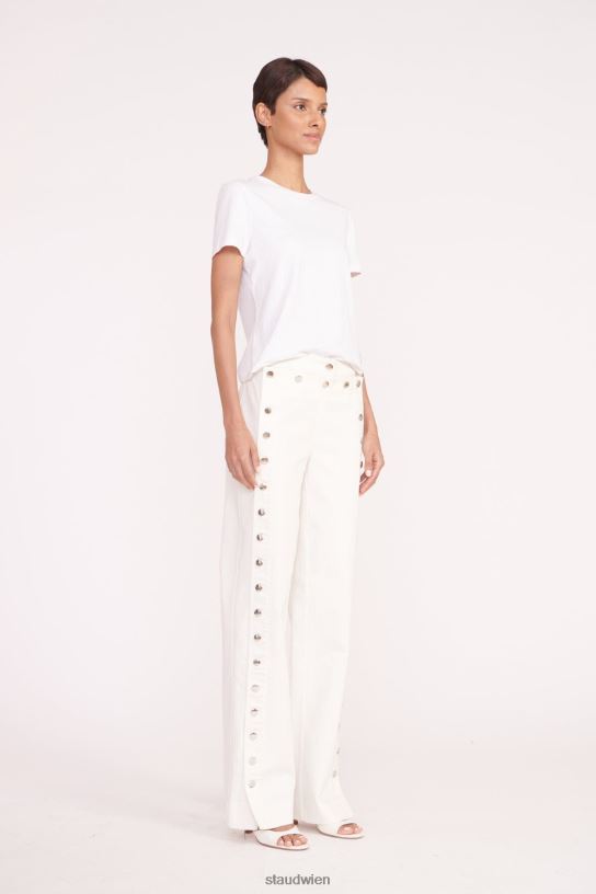 Frauen Carter-Hose Weiss 466Z520 STAUD Kleidung