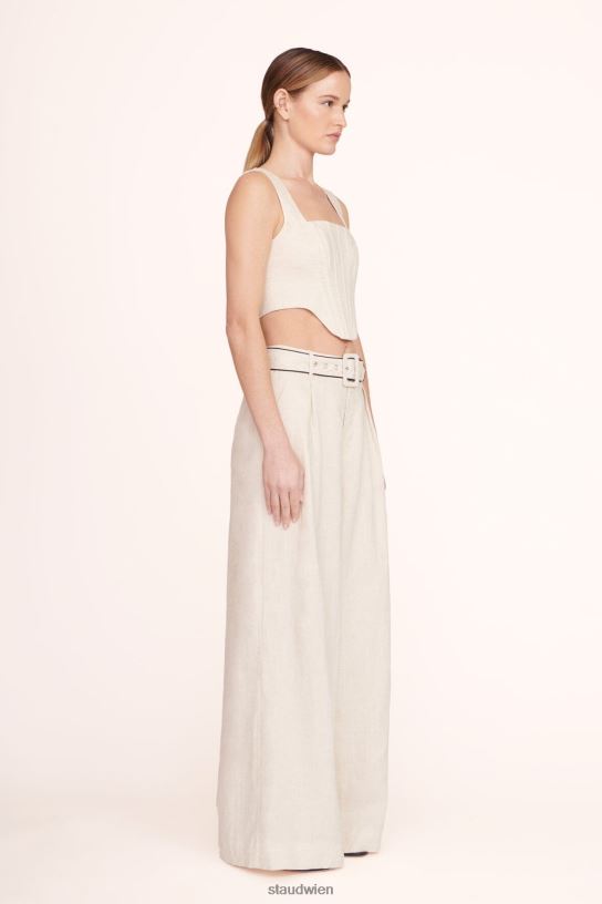 Frauen Eris Hose natürliches Schwarz 466Z526 STAUD Kleidung
