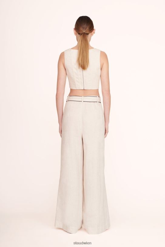 Frauen Eris Hose natürliches Schwarz 466Z526 STAUD Kleidung