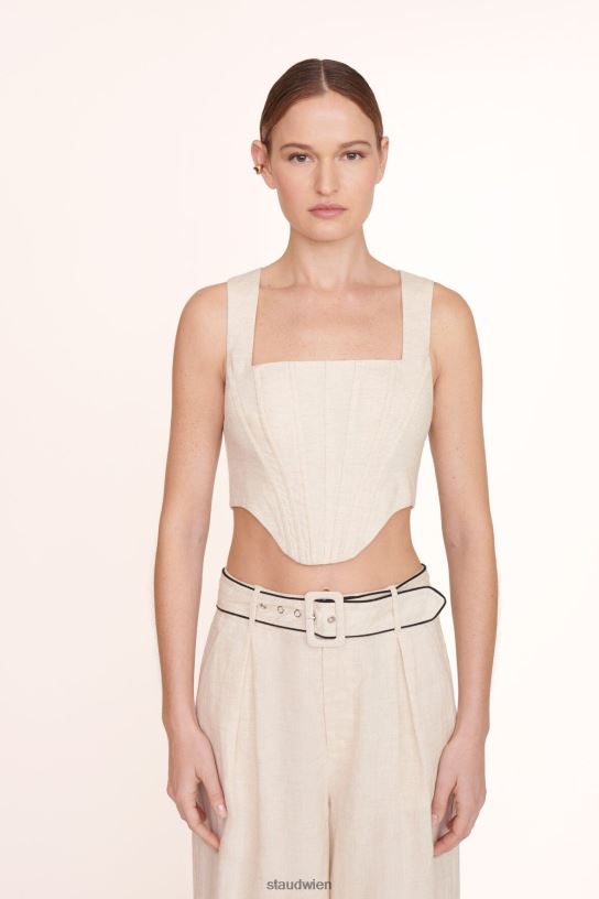 Frauen Eris Hose natürliches Schwarz 466Z526 STAUD Kleidung