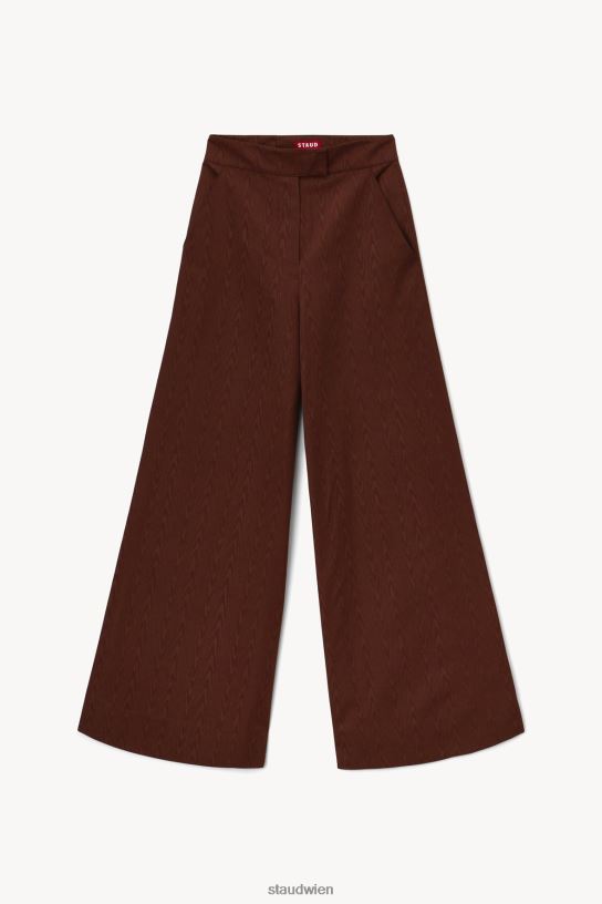 Frauen Hose aus Eiche Schokolade 466Z552 STAUD Kleidung