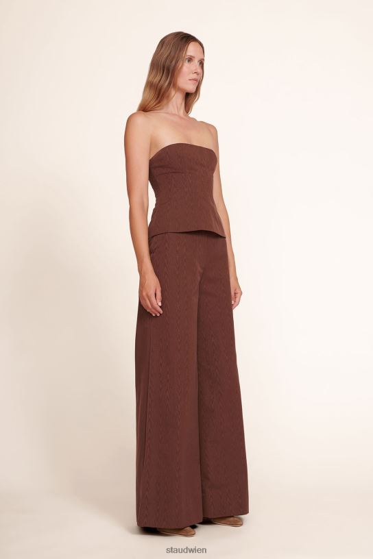 Frauen Hose aus Eiche Schokolade 466Z552 STAUD Kleidung