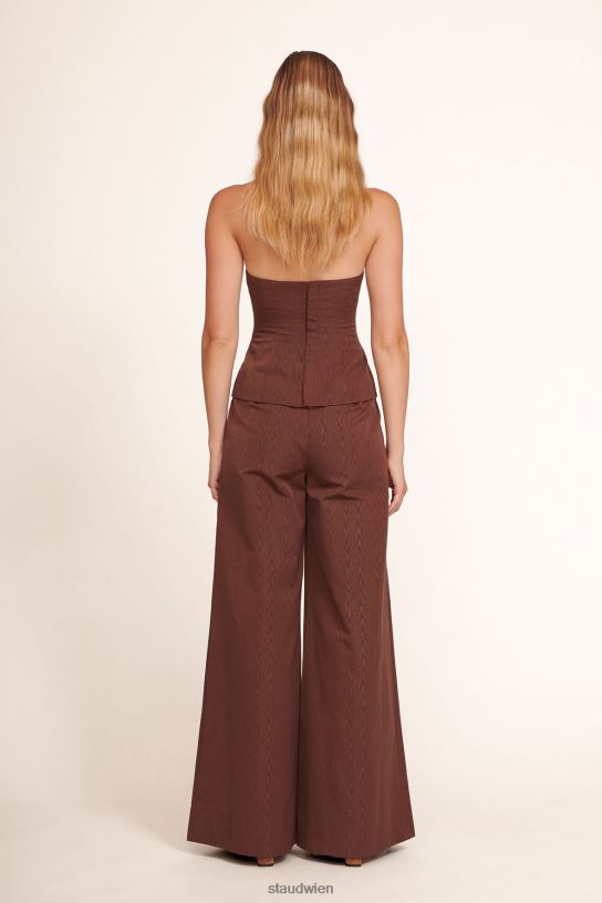 Frauen Hose aus Eiche Schokolade 466Z552 STAUD Kleidung