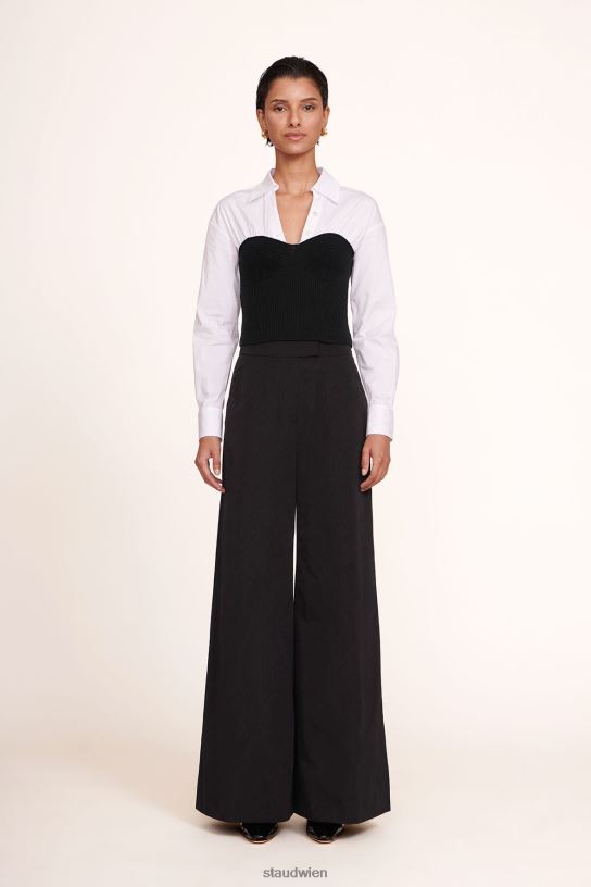 Frauen Hose aus Eiche Schwarz 466Z551 STAUD Kleidung