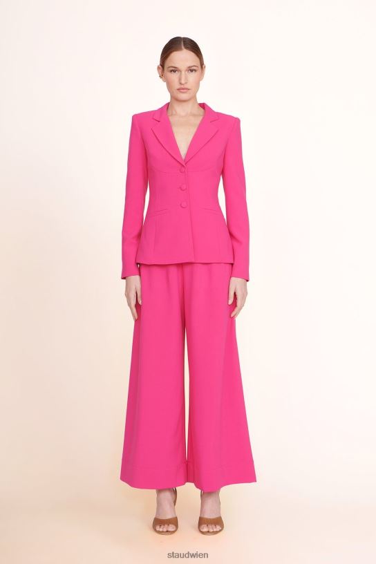 Frauen Kurze Caleb-Hose Magenta 466Z527 STAUD Kleidung