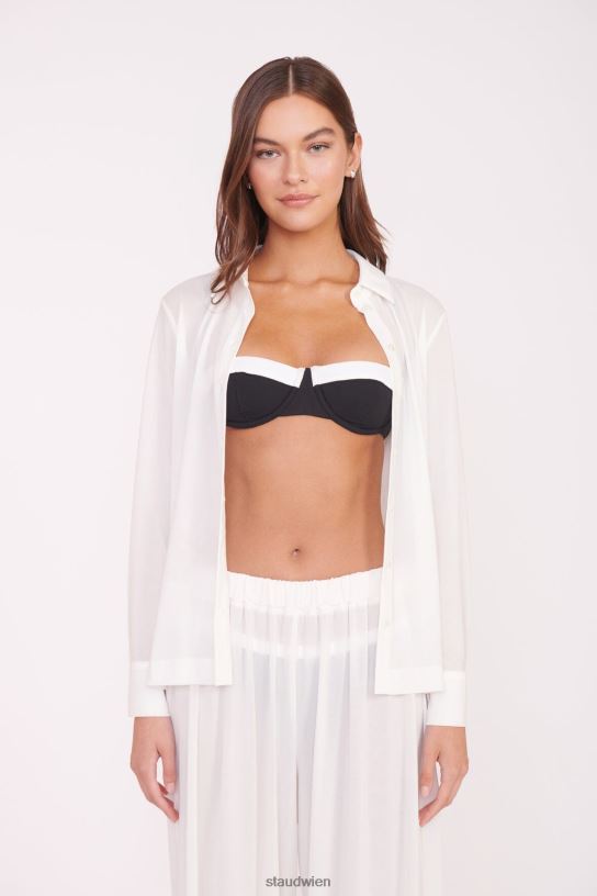 Frauen Marza-Überwurfhose Weiss 466Z713 STAUD Kleidung
