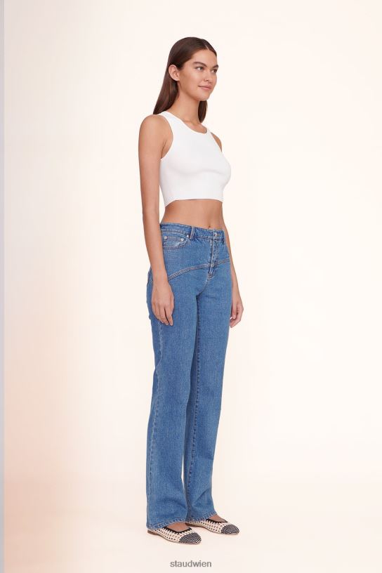 Frauen Nolan-Hose mittlere Wäsche 466Z546 STAUD Kleidung