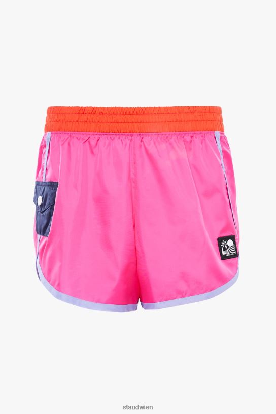 Frauen Nylon läuft kurz Fuchsie 466Z566 NB X STAUD Kleidung
