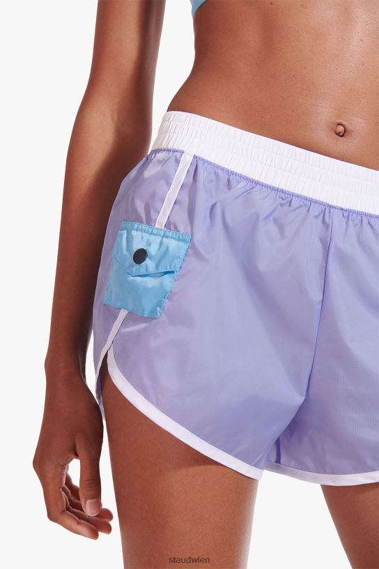 Frauen Nylon läuft kurz Galaxie lila 466Z567 NB X STAUD Kleidung