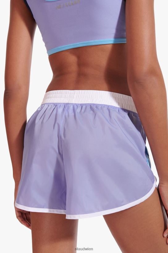 Frauen Nylon läuft kurz Galaxie lila 466Z567 NB X STAUD Kleidung