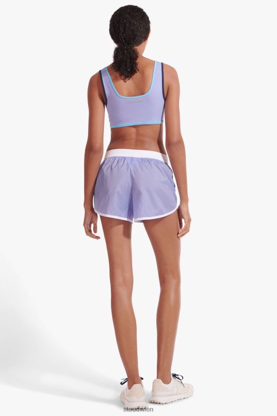 Frauen Nylon läuft kurz Galaxie lila 466Z567 NB X STAUD Kleidung