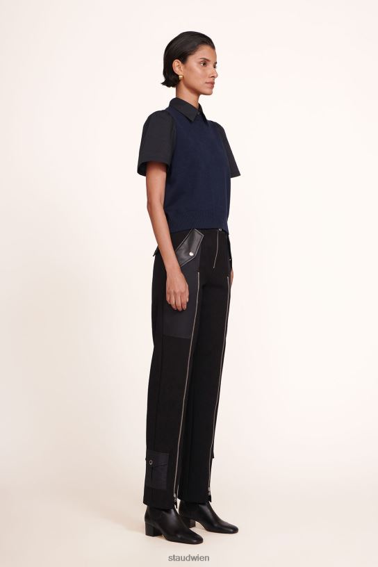 Frauen Sesamhose Schwarz 466Z553 STAUD Kleidung