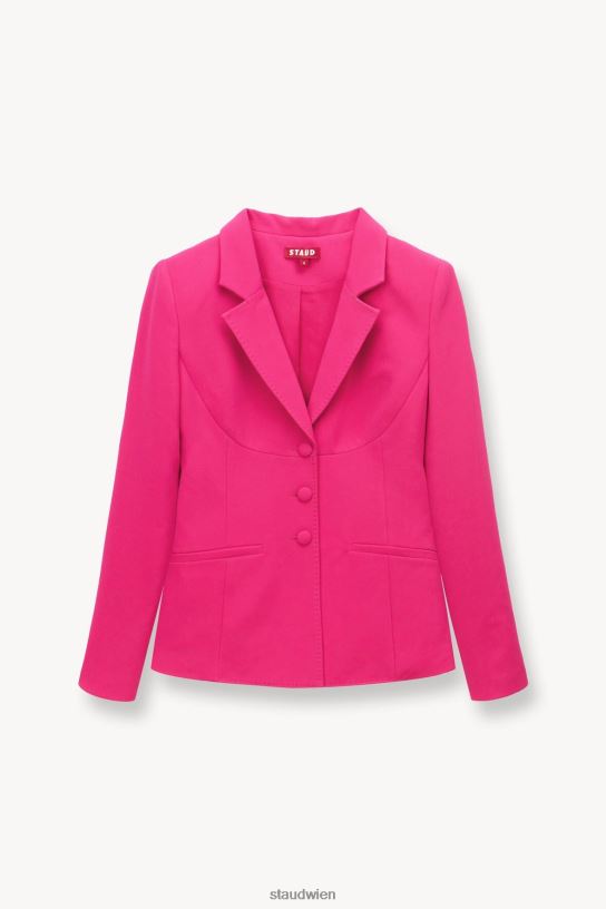 Frauen Carson-Blazer Magenta 466Z617 STAUD Kleidung