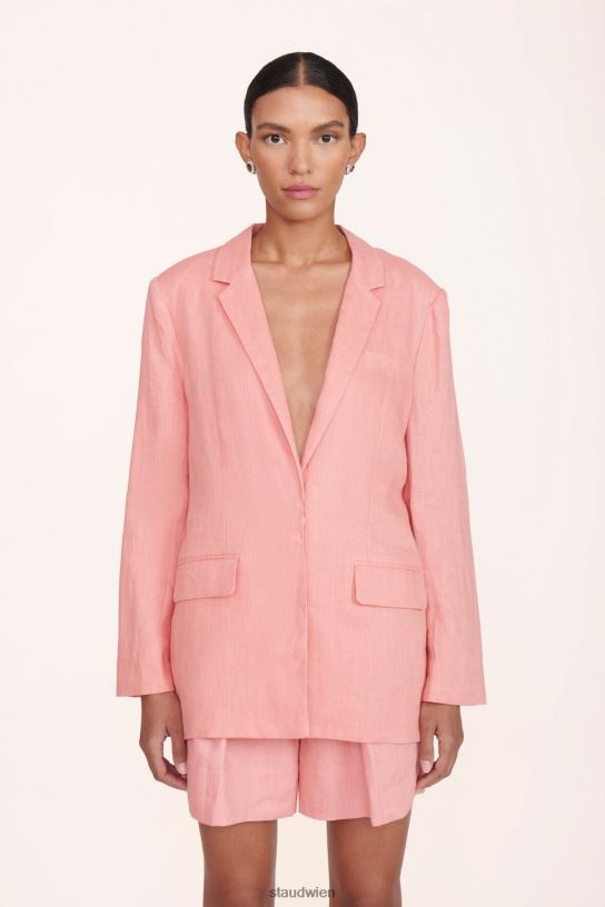 Frauen Maxwell-Blazer Rosenknospe 466Z615 STAUD Kleidung