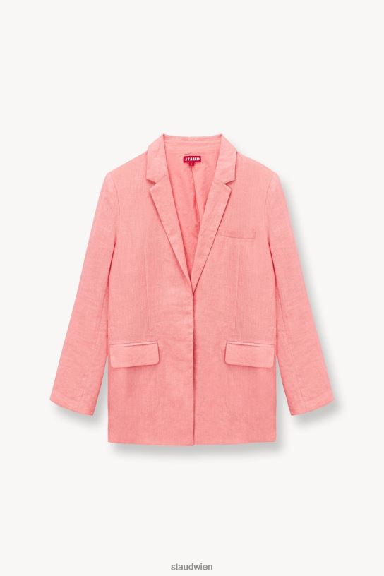 Frauen Maxwell-Blazer Rosenknospe 466Z615 STAUD Kleidung