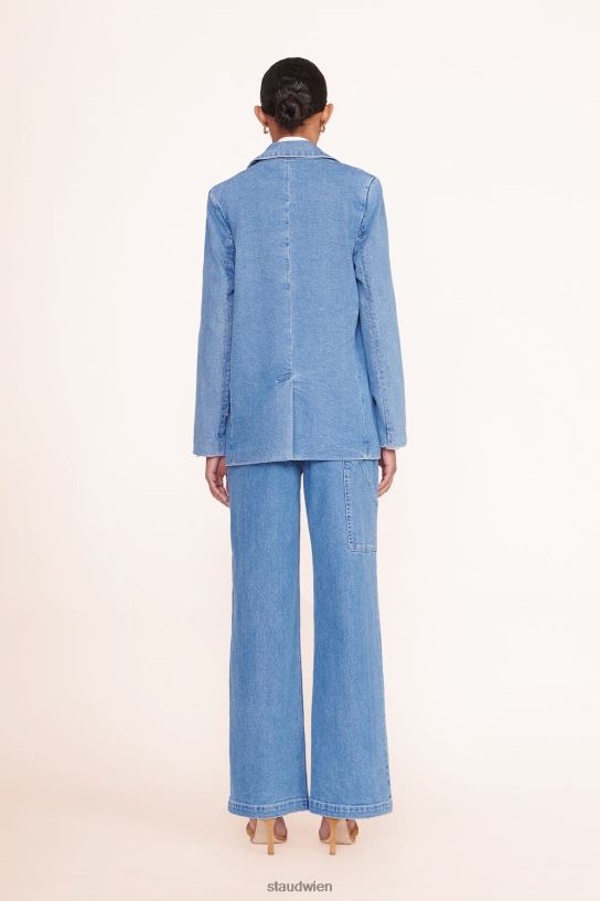 Frauen Maxwell-Blazer mittlere Wäsche 466Z614 STAUD Kleidung