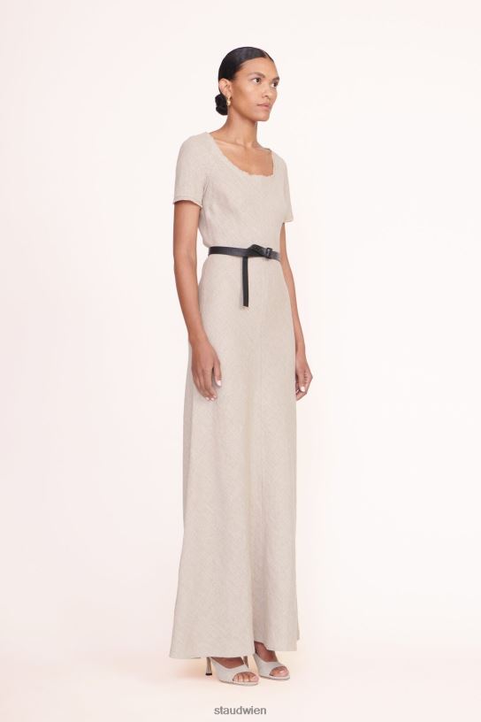 Frauen Alejandra-Kleid natürlich 466Z61 STAUD Kleidung