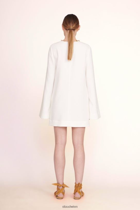 Frauen Amanda-Kleid Elfenbein 466Z222 STAUD Kleidung