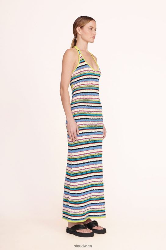 Frauen Annabella-Kleid Pazifisches Riff 466Z591 STAUD Kleidung