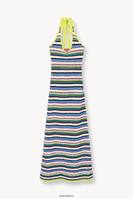 Frauen Annabella-Kleid Pazifisches Riff 466Z591 STAUD Kleidung