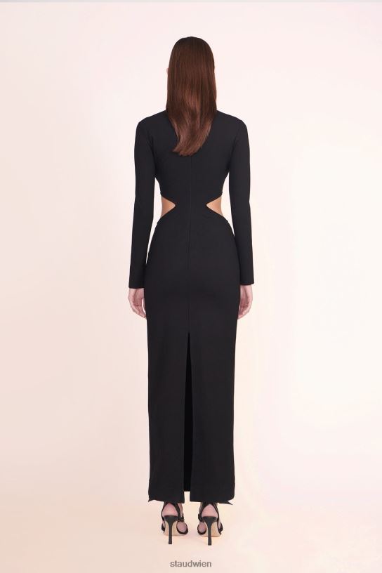 Frauen Arlette-Kleid Schwarz 466Z183 STAUD Kleidung